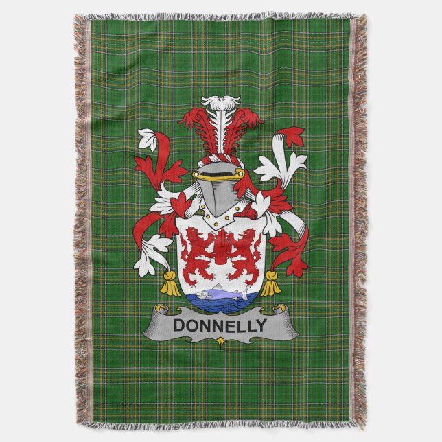 Irish Donnelly eller O_Donnelly Jackar av Arm Fami Filt (Framsidan Vertikal)