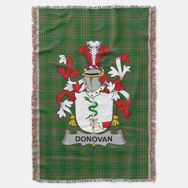 Irish Donovan eller O_Donovan Jackar av Arm Family Filt (Framsidan Vertikal)