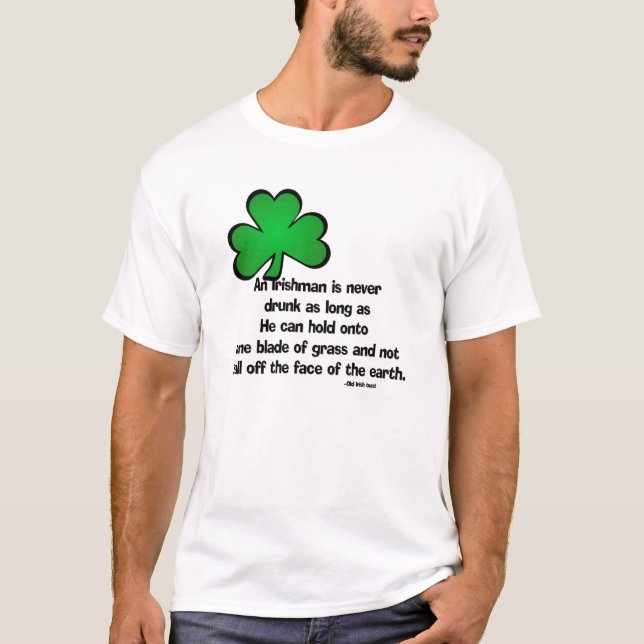 Irish Drinking Say 4 - T-Shirt (Framsida)