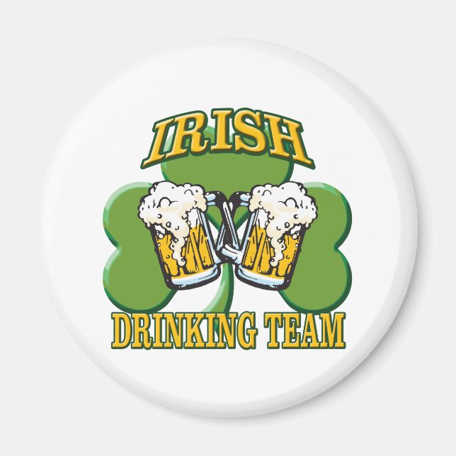 Irish Drinking Team Magnet (Framsidan)