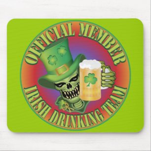 Irish Drinking Team Skull Musmatta