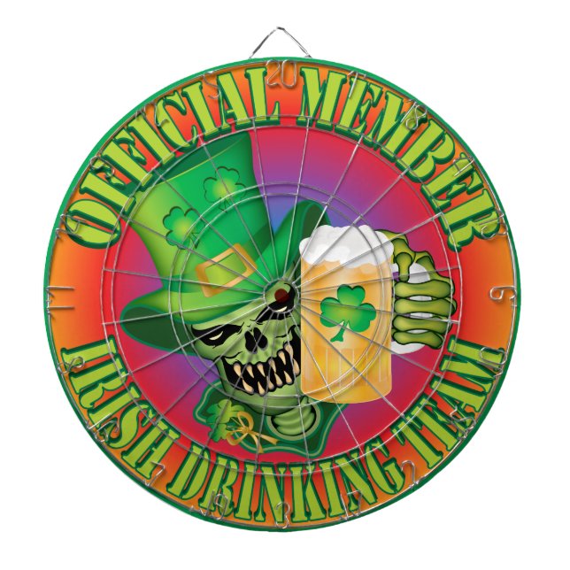 Irish Drinking Team Skull Piltavla (Framsidan)