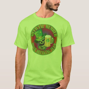 Irish Drinking Team Skull Tee