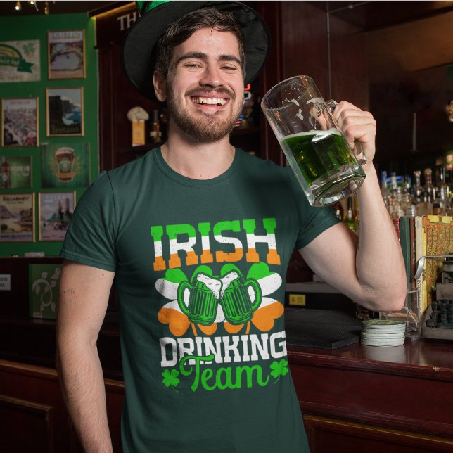 Irish Drinking Team St. Patrick’s Day  T Shirt (Skapare uppladdad)