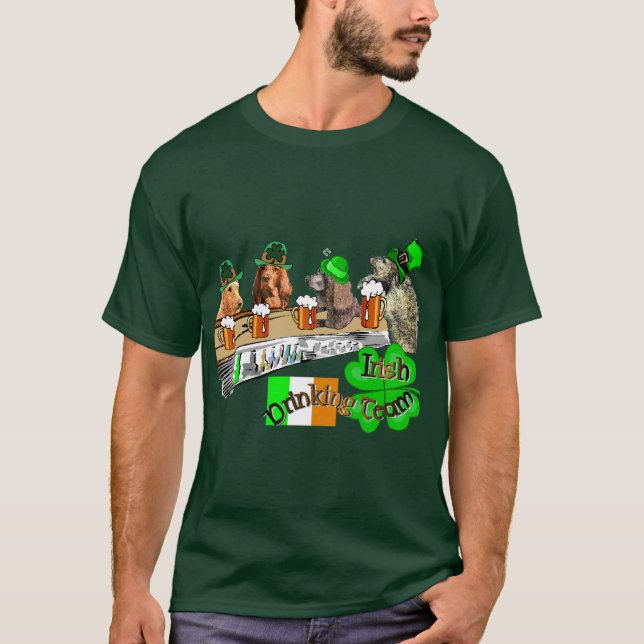 Irish Drinking Team T-shirt (Framsida)