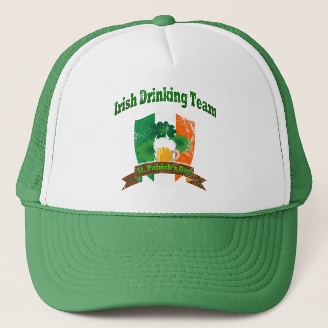 Irish Drinking Team Truckerkeps (Framsida)