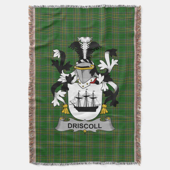 Irish Driscoll eller O_Driscoll Jackar av Arm Fami Filt (Framsidan Vertikal)