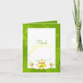 Irish Elegance Claddagh Bröllop - tack ditt kort