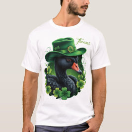 Irish Elegance, The Black Svan of St. Patrick T Shirt