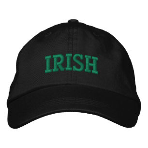 IRISH EMBROIDERED BASEBALL CAP BRODERAD KEPS