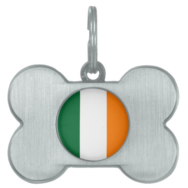 Irish Färg Namnbricka Husdjur (Framsidan)