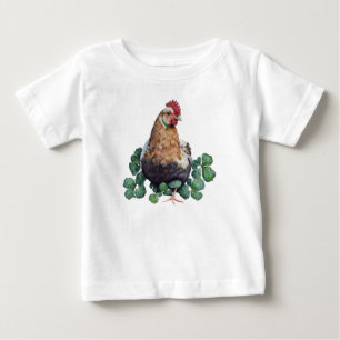 Irish Farmhouse   Cute Tupp i Klöver Baby T Shirt