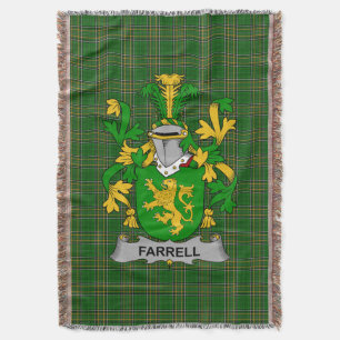Irish Farrell eller O_Ferrell Jackar av Arm Family Filt