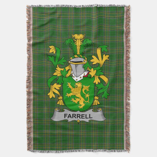 Irish Farrell eller O_Ferrell Jackar av Arm Family Filt (Framsidan Vertikal)