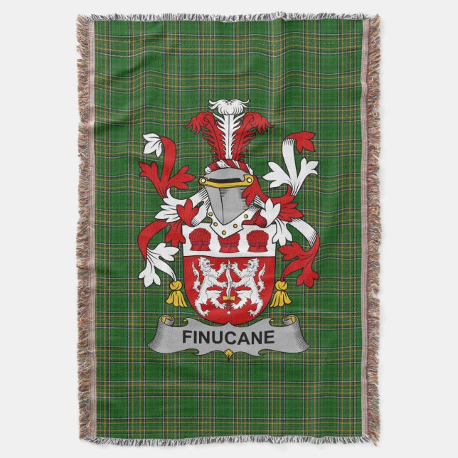 Irish Finucane eller McFinucane Jackar av Arm Fami Filt (Framsidan Vertikal)