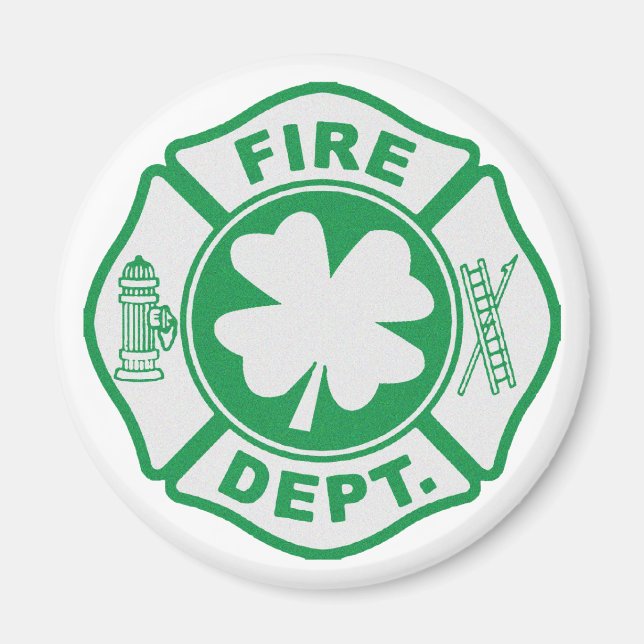 Irish Fire Dept Magnet (Framsidan)