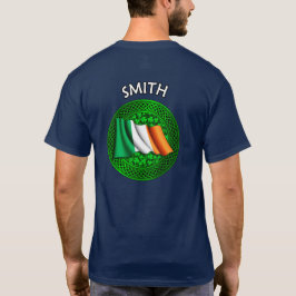 Irish Flag Clover Celtic Knot - Smith T Shirt