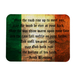Irish Flagga and Blating Magnet