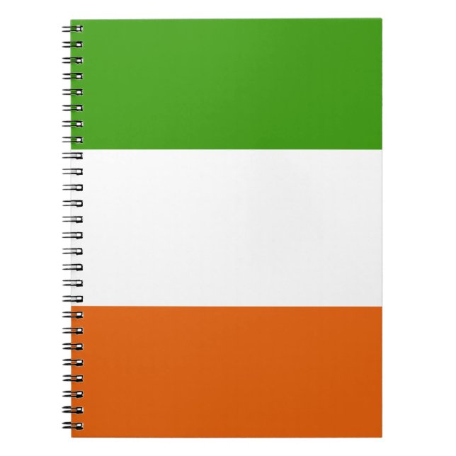 Irish Flagga Anteckningsbok (Framsidan)