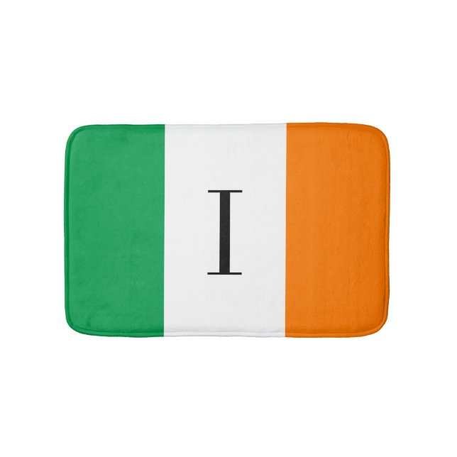 Irish flagga bad mat | Irlands badrum matta (Framsidan)