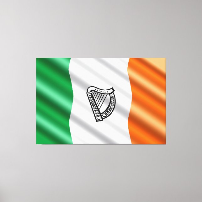 Irish flagga canvastryck (Framsida)