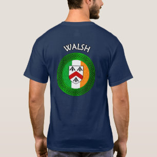 Irish Flagga Celtic Knot - Walsh T-Shirt