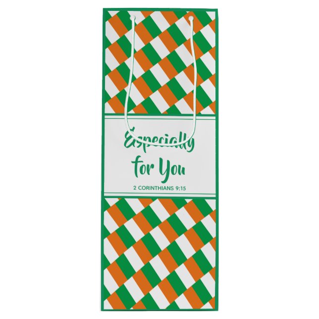 IRISH FLAGGA | Christian Bible Verse (Framsidan)