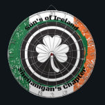 Irish Flagga Dart Board Darttavla<br><div class="desc">Kampen mot Irish Shenanigans Dartboard</div>