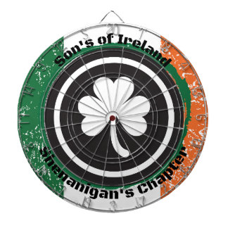 Irish Flagga Dart Board Darttavla