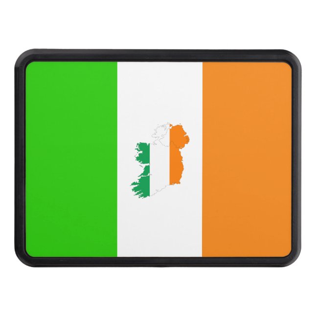 Irish flagga dragkroksskydd (Framsidan)