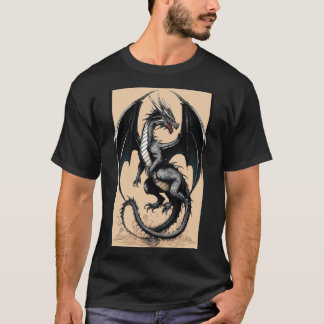 "Irish Flagga Dragon: Esport Fury T-Shirt Design"