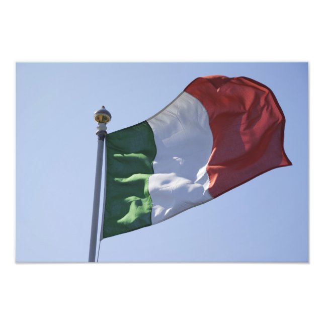 Irish Flagga Fototryck (Framsidan)