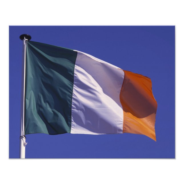 Irish flagga fototryck (Framsidan)