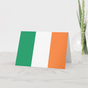 Irish Flagga gect Kort