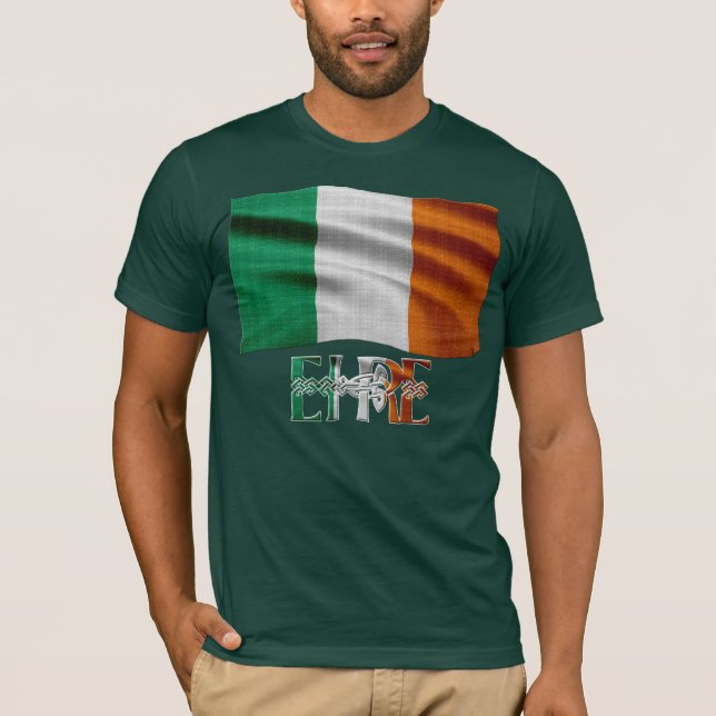 IRISH FLAGGA GIFT RANGE ~ Eirinn gå brach! T-shirt (Framsida)