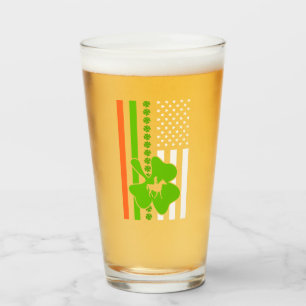 Irish Flagga Glaskopp