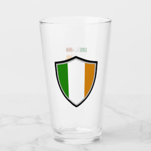 Irish flagga glaskopp