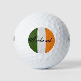 Irish flagga golf boll