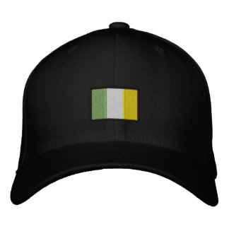 Irish Flagga Hat Broderad Keps