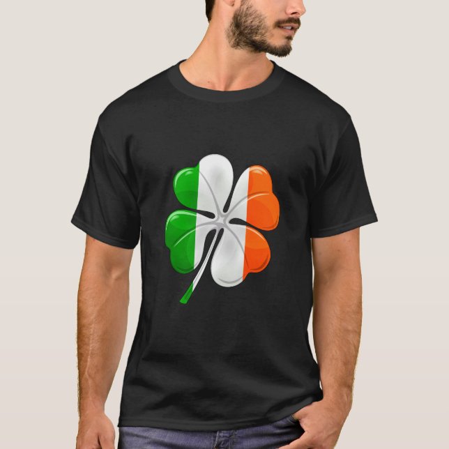 Irish Flagga Ireland Flagga ST PATRICKS DAY T Shirt (Framsida)