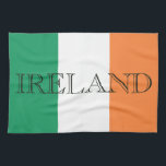 Irish Flagga Ireland ktcent Kökshandduk<br><div class="desc">Irish Flagga Ireland Kitchen Towel Design © Trinkets and Sak 2017 - AHP Design. Alla Höger reserverade.</div>