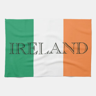 Irish Flagga Ireland ktcent Kökshandduk