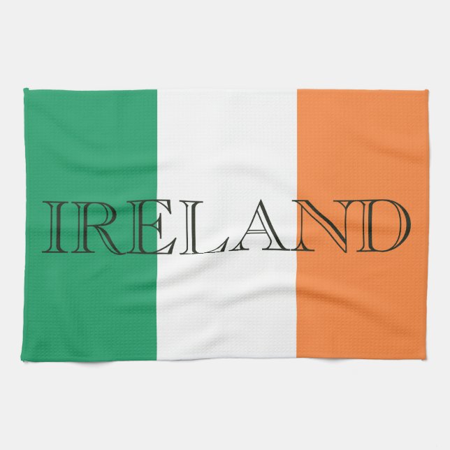 Irish Flagga Ireland ktcent Kökshandduk (Horisontell)