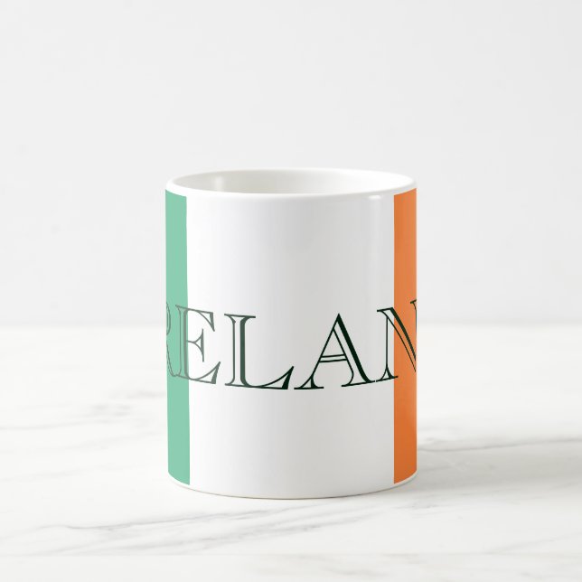 Irish Flagga Ireland mugcent Kaffemugg (Center)
