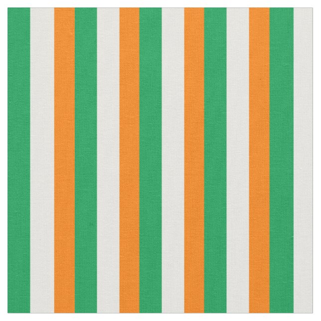 Irish Flagga & Ireland Trendig Fabric/mode Tyg (Närbild)