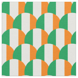 Irish Flagga & Ireland Trendig Fabric/mode Tyg