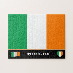 Irish Flagga & Irish land / Ireland Pussel