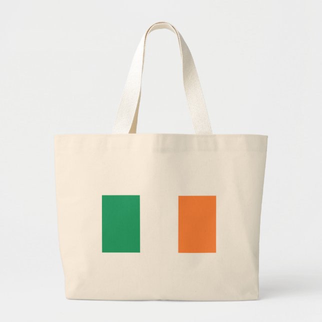 Irish Flagga jtcnt Jumbo Tygkasse (Framsidan)