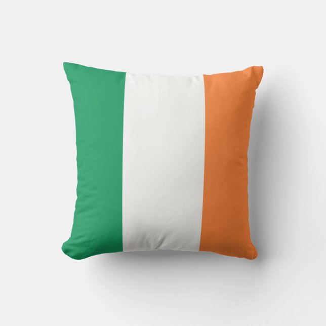 Irish Flagga Kudde (Framsida)
