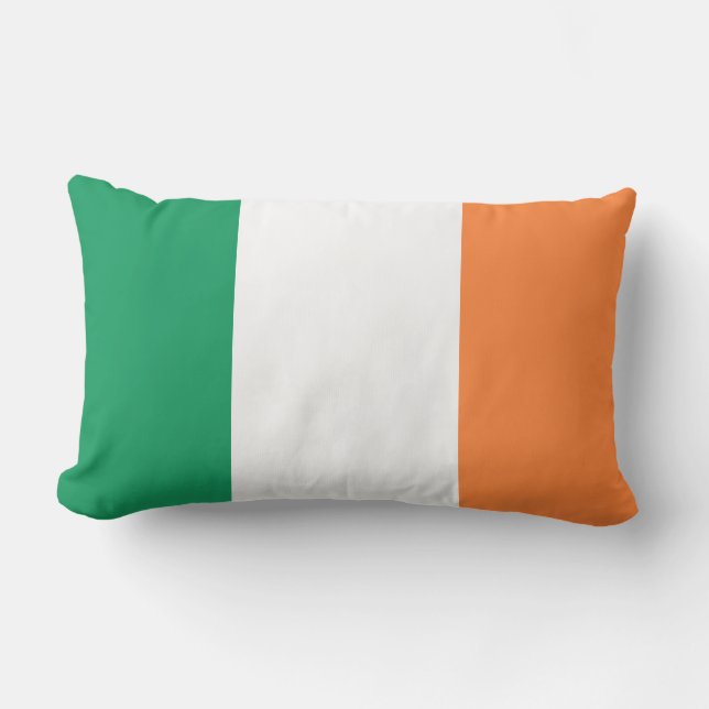 Irish Flagga Lumbarkudde (Framsida)